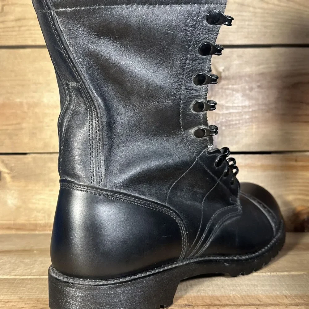 Mens Size 10.5 Corcoran Black Leather 1525 Field Jump  Black Leather Boots USA